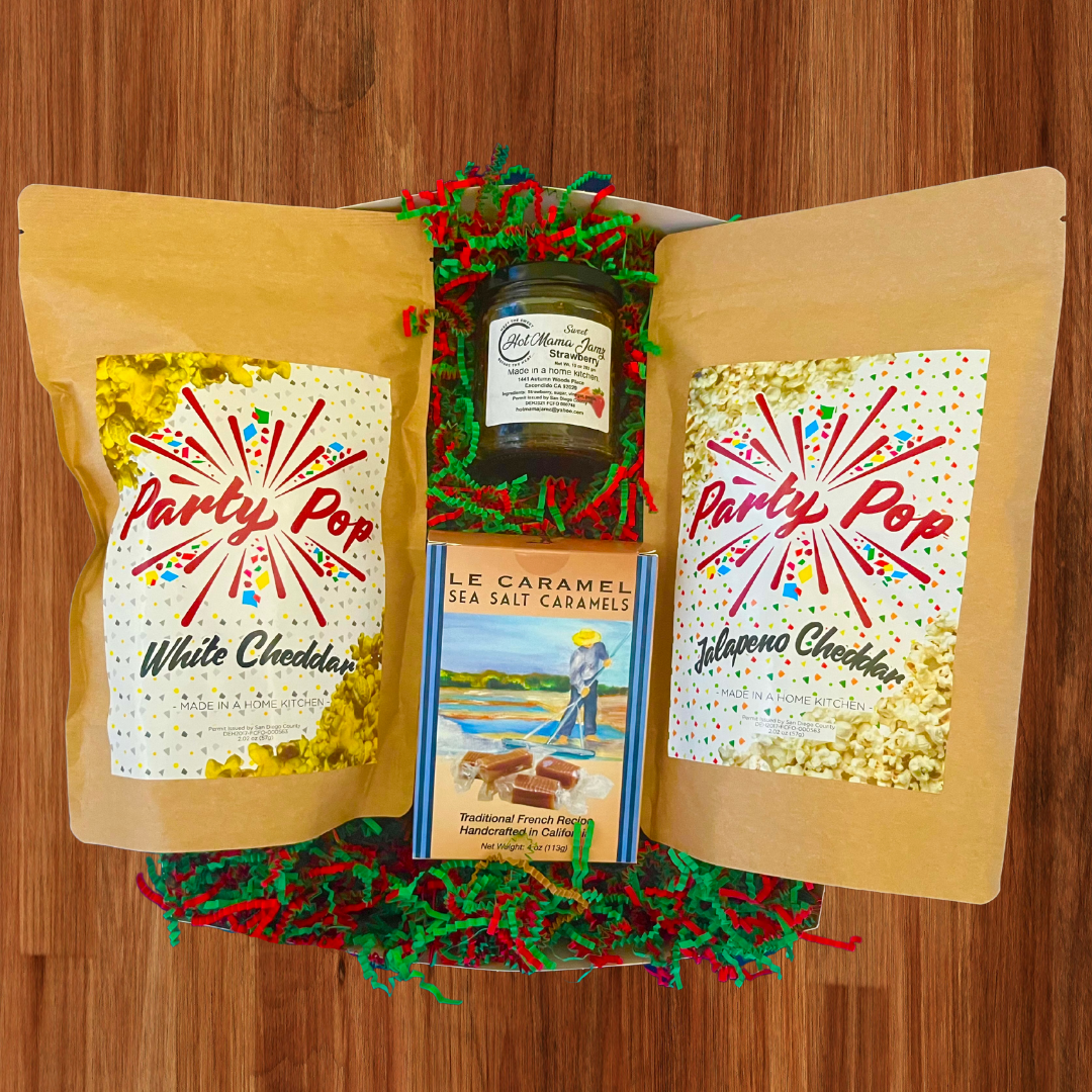The Double-Cheese Gift Box – Partypoppopcorn.com